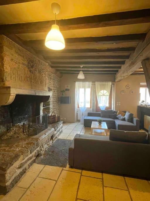 Maison De Campagne A 20 Mn De La Route Des Vins Villa Ecutigny Exteriör bild
